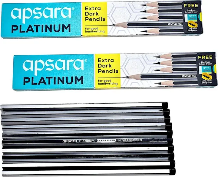 Apsara Platinum pencil 30 Pieces
