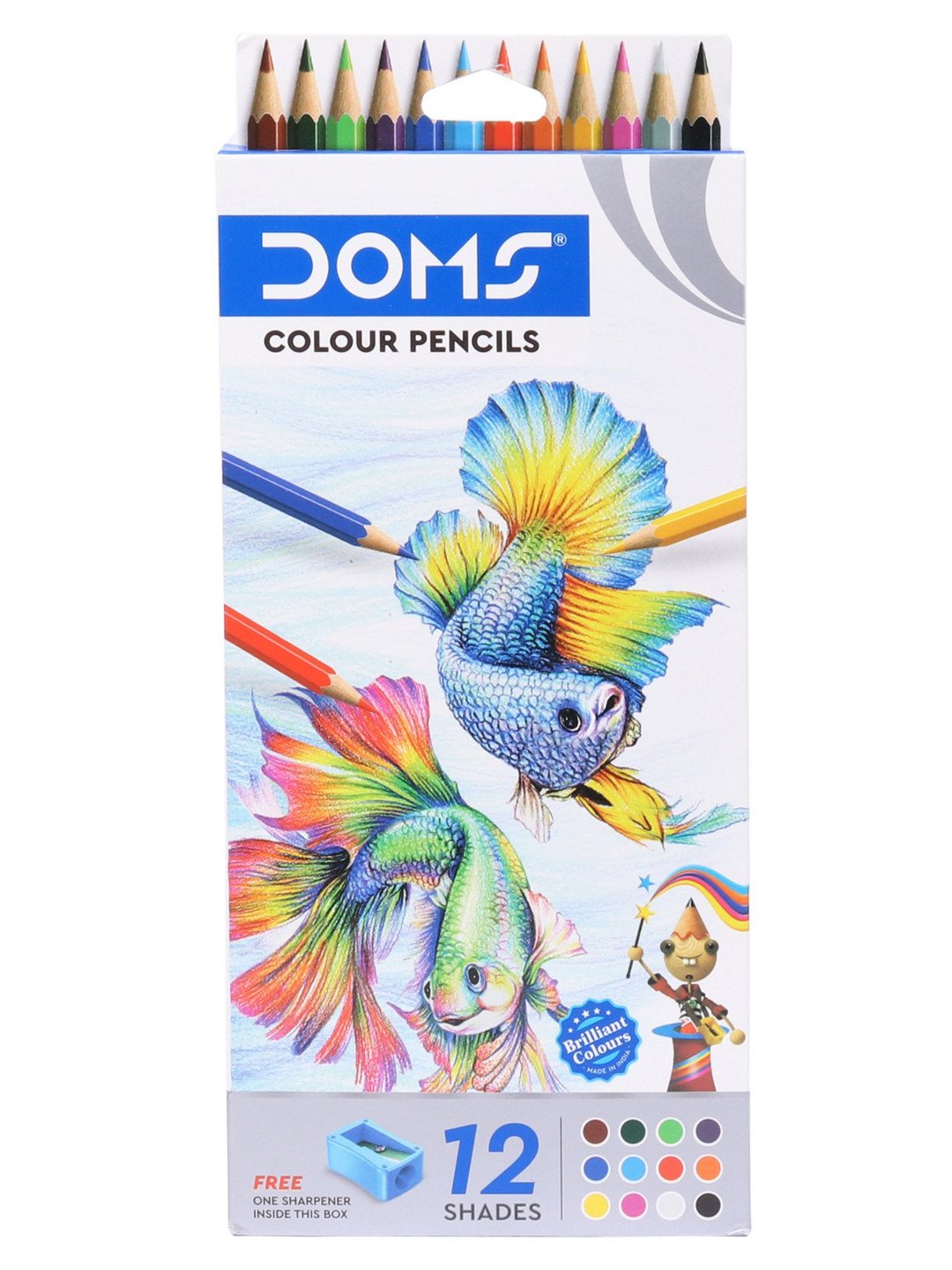Doms 12 shades pencil colour 2