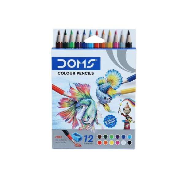 Doms 12 shades pencil colour mini