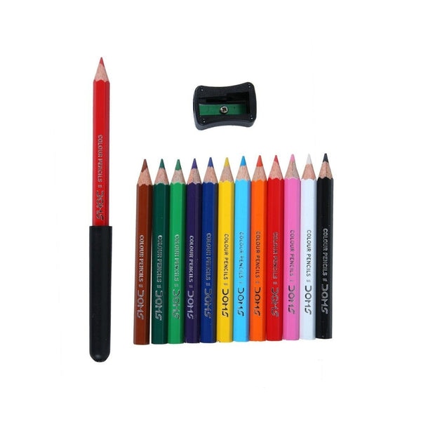Doms 12 shades pencil colour mini 2
