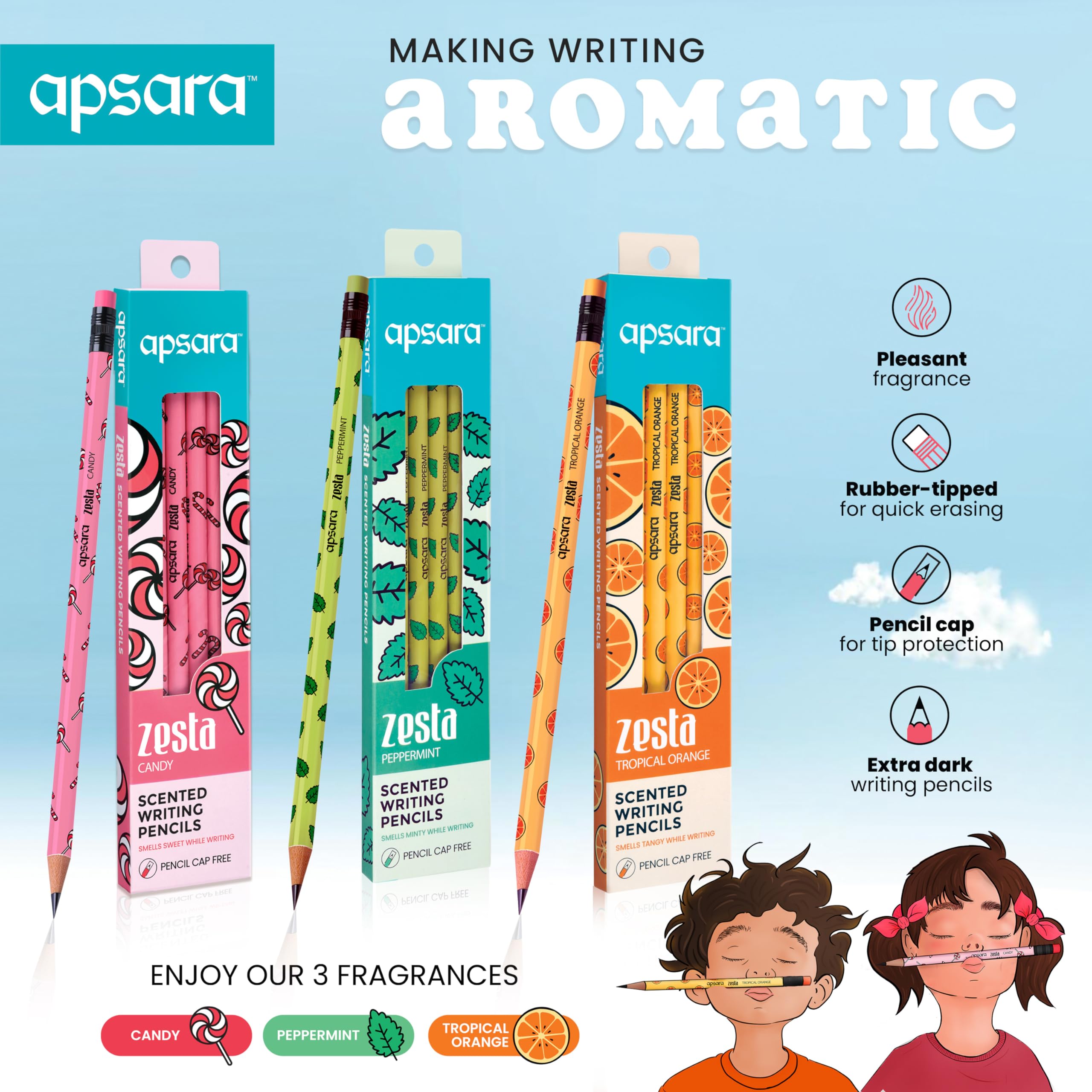 Apsara Zesta pencil 30 peice pack