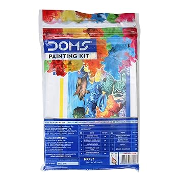 DOMS Painting KIT (Multicolour), (DPK010) 4