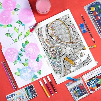 DOMS Painting KIT (Multicolour), (DPK010) 3