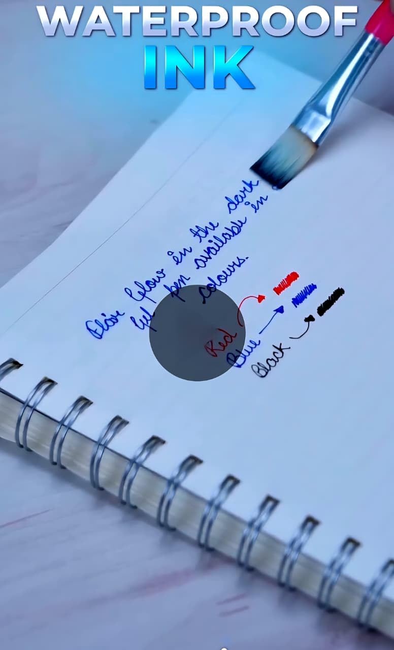 FLAIR GLOW Gel Pen(Glows In The Dark) Waterproof Gel Pen 0.7mm Tip-Pack of 20-Blue Ink| Lightweight, Smooth Writing, Comfortable Grip| Quick-Dry, Non-Fading, Low Viscosity Ink- For Daily Writing Use 8