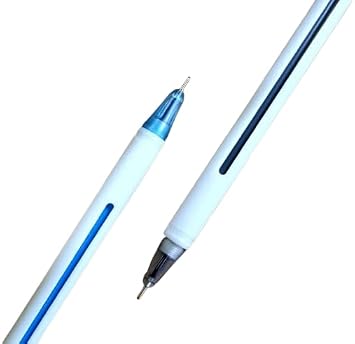 FLAIR Pearl Glow Ball pens(Glow In The Dark) Ballpoint Pen-0.7mm Tip- Pack of 20 (Blue-17, Black-2, Red-1)- Low Viscosity Ink, Smooth Writing, Lightweight, Long-Lasting, Comfortable Grip- For Daily Writing Use 2