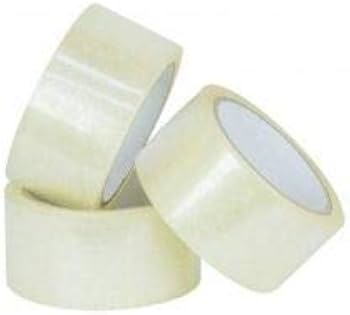Cello Adhesive Tape 2 inch Width x 65 Meter Length Roll Packing Tape (Transparent, Pack of 6) 2