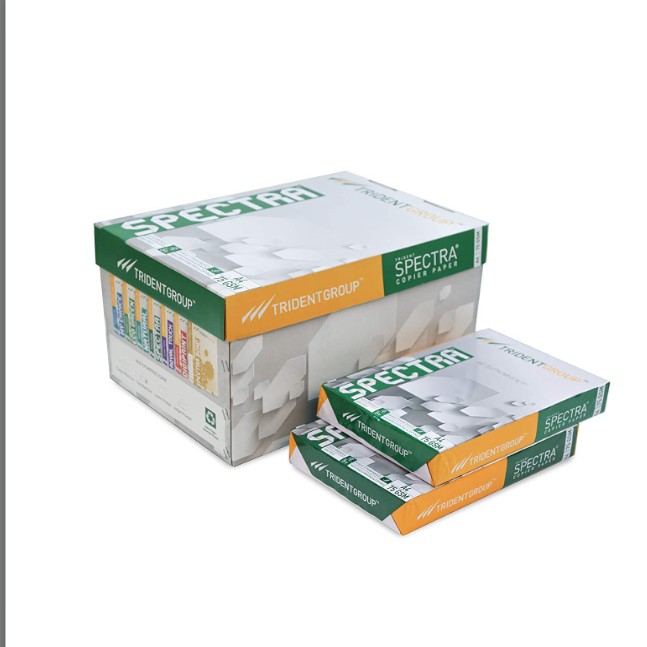 Trident Spectra 75 GSM A4 Size Multipurpose Copier Paper 500 Sheets, White (Pack of 1 Ream)
