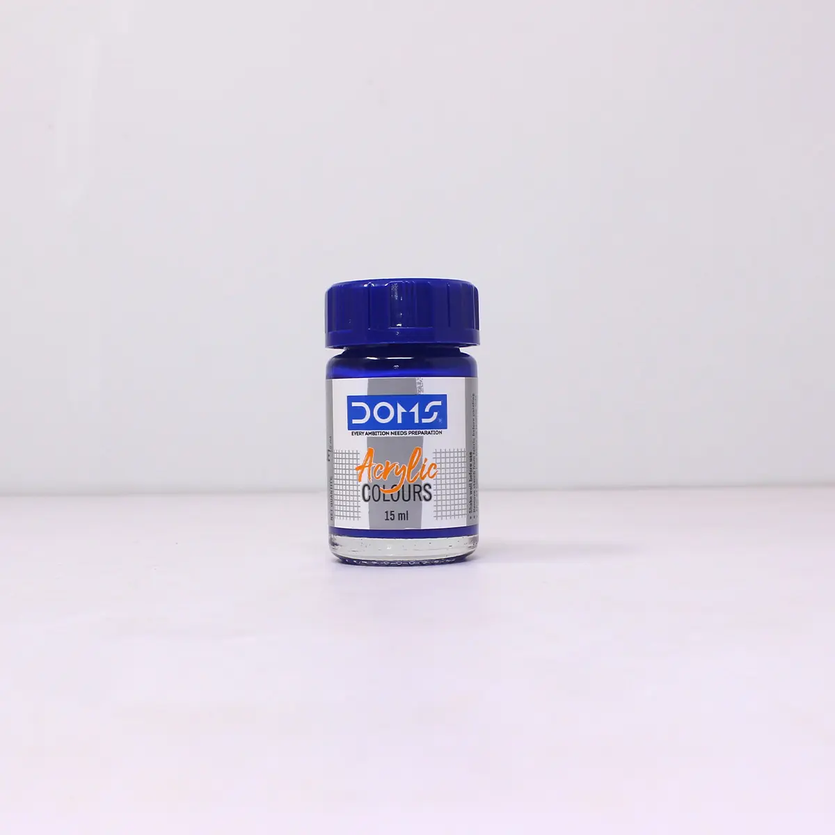 DOMS Acrylic Ultramarine Blue Singal Shade 12 Bottles of 15ml (D-436)