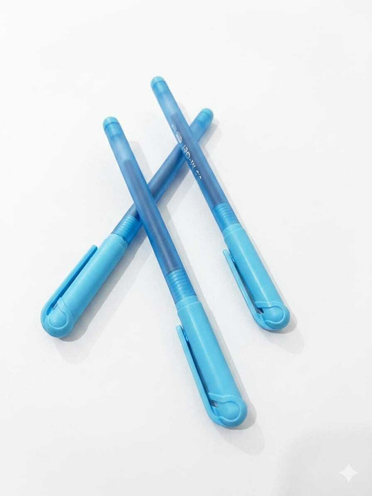 DOMS 5 Gel Pen (Pack of 25, Ink Color - Blue) 3