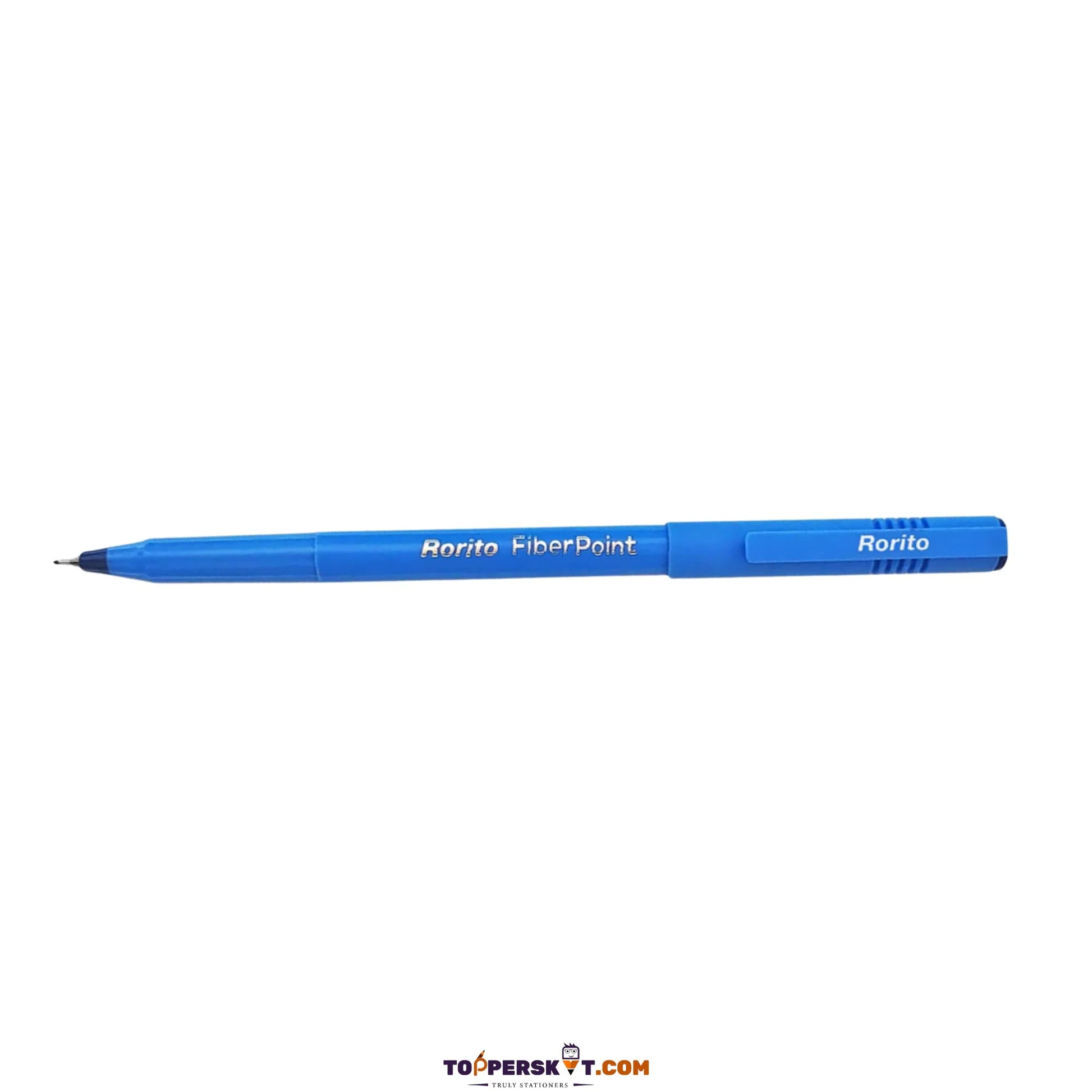 Rorito Fine Point Fiberpoint Fiber Tip Pen (Blue) Pack 10 2