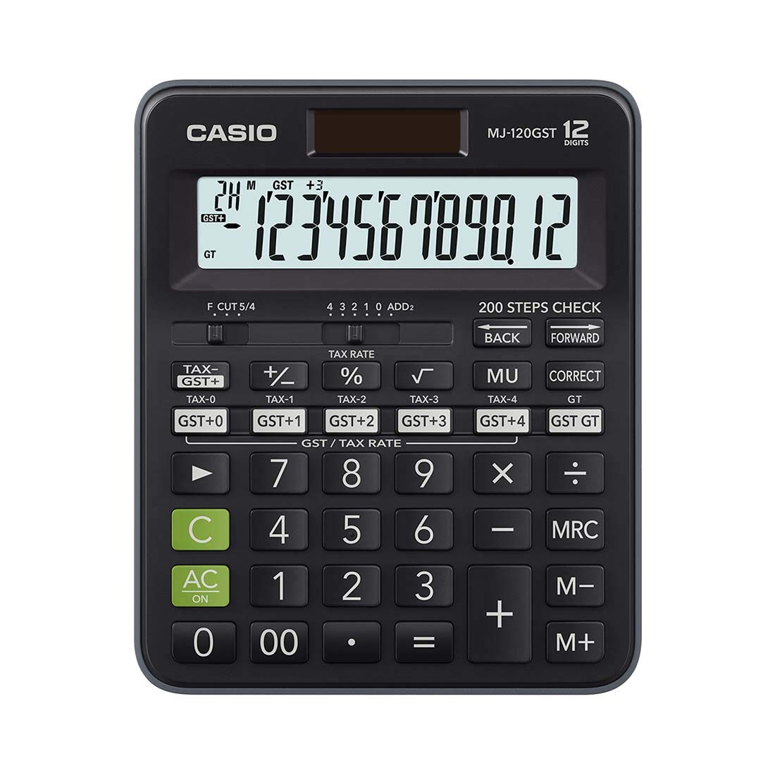 Casio MJ-120GST GST Financial Calculator (Black) 4