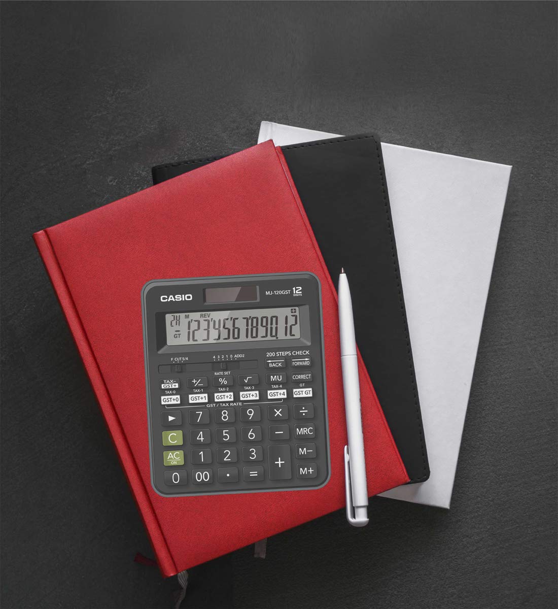 Casio MJ-120GST GST Financial Calculator (Black) 5