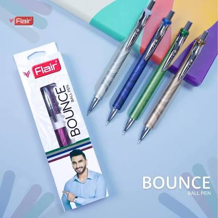 FLAIR BOUNCE BALL PEN SET 10 2