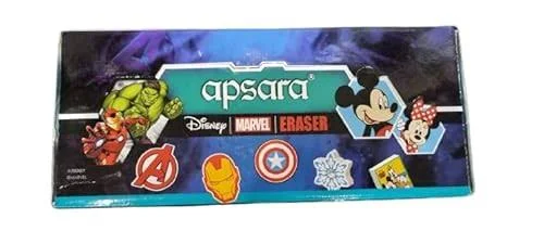 Apsara Disney Marvel Eraser Pack of 50 4