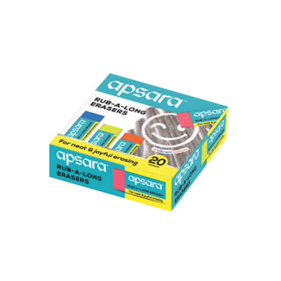 Apsara RAL Eraser, Big - Pack of 100 3