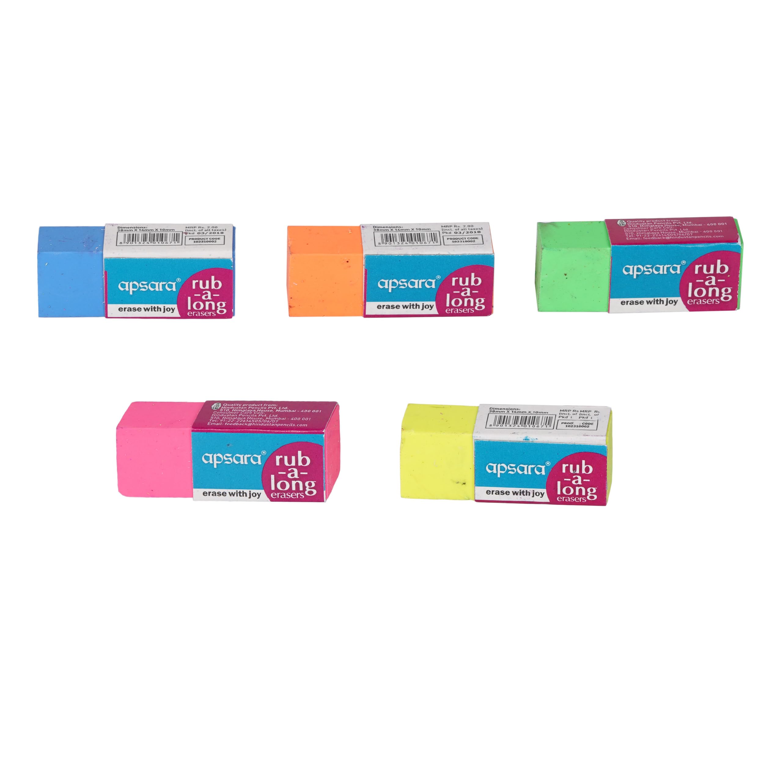 Apsara RAL Eraser, Big - Pack of 100 4